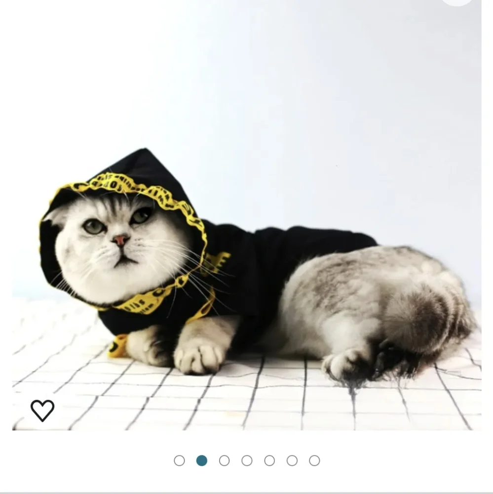XS cat clothes. New without tags